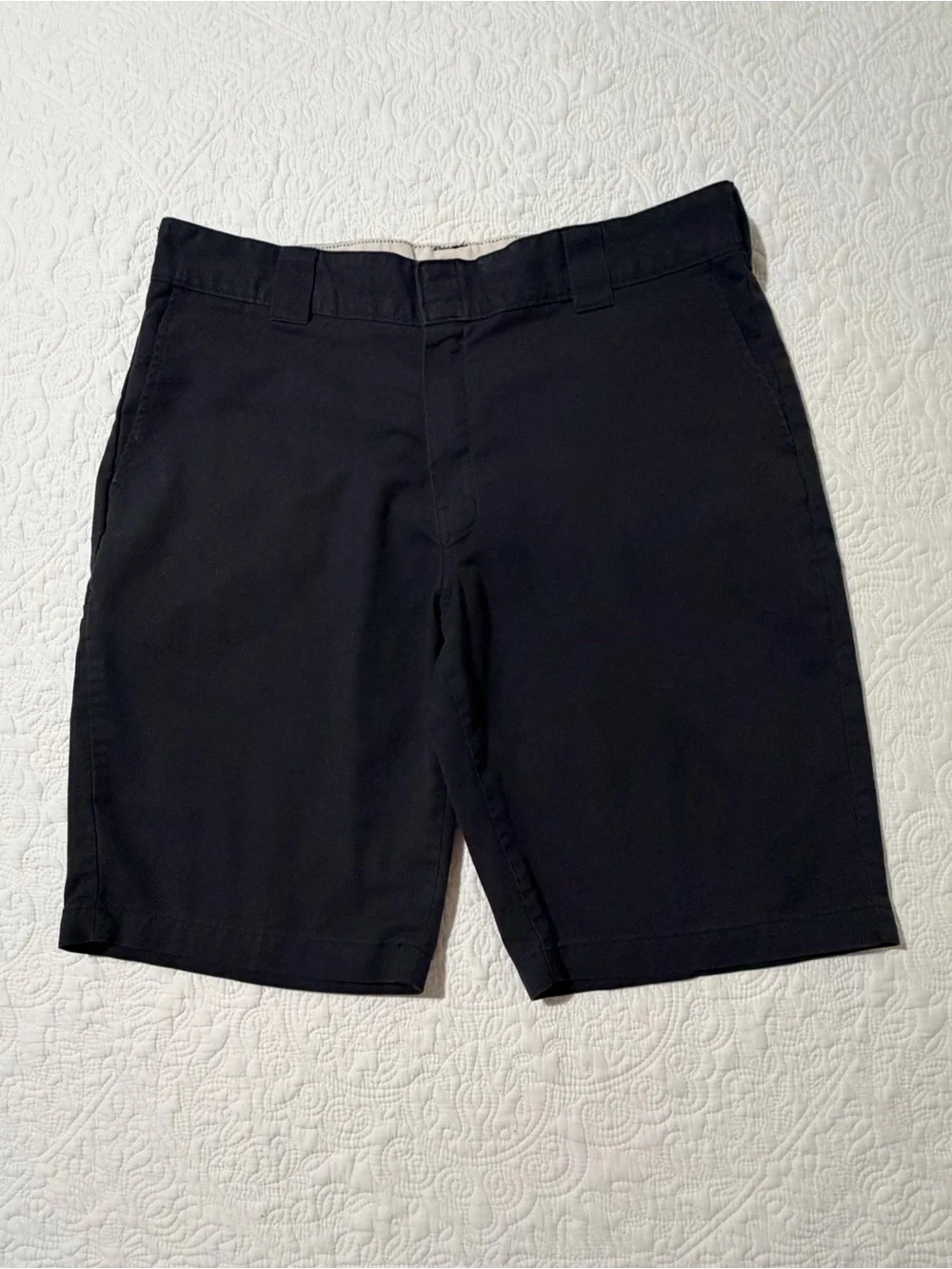 Dickies FLEX | Black | 11” Regular Fit Work Shorts | Men’s Size 36